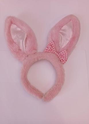 Ушки зайца на обруче