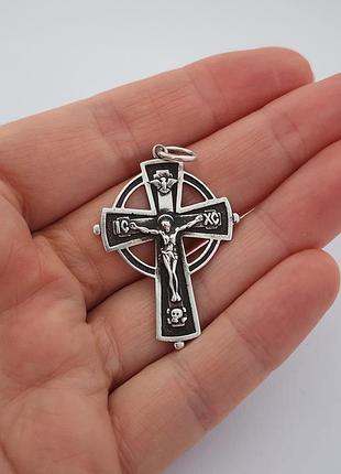 Винтаж серебро 925 проба кельтский крестик