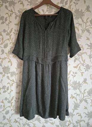 Летнее платье в горох
