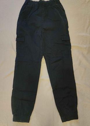 Чорні штани карго, штани-джогери, на високій посадці  | h&m