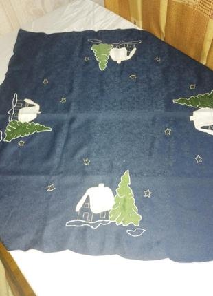 Скатерть, салфетка новогодняя 🤩🤩🤩