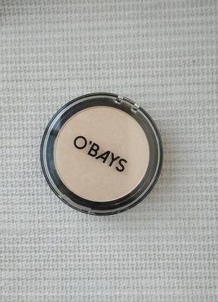 O'bays luminizer highlighter хайлайтер пудровый для лица. тон ivory