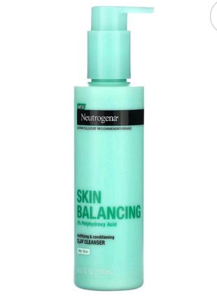 Skin balancing, очищающее средство с глиной, 186 мл