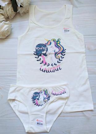 Комплект майка и трусики 8/9 донелла donella