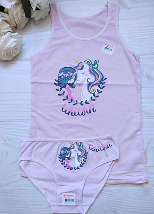 Комплект майка и трусики 8/9 донелла donella