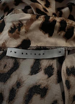 Спідниця з леопардовим принтом5 фото