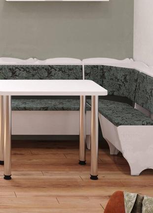 Кухонный уголок родос 150х110 см со столом 55х90 см