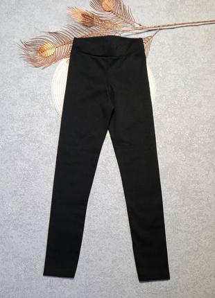 Лосіни штани чорні класичні