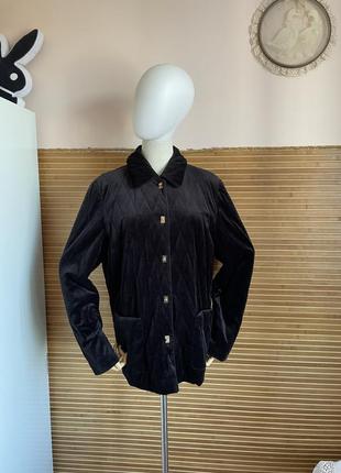 Вінтажний оксамитовий жакет