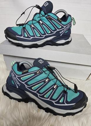 Треккинговые кроссовки salomon gore-tex 36 размер