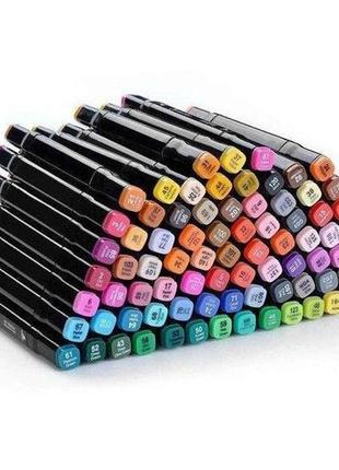 Хорошие маркеры для скетчей 120 шт, маркер для скетчинга двусторонний, набор df-922...