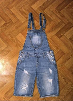 Комбинезон джинс