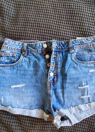 Шорты джинсовые
