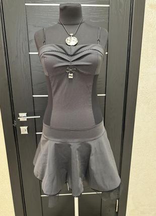 Дуже красива сукня з прозорими вставками, плаття на бретелях, корсетна сукня