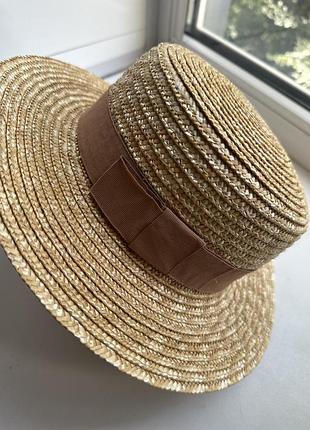 Дитячій соломʼяний капелюх zara