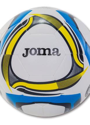 М'яч футбольний joma hibrid ultra-light біло-сине-жовтий уні 4