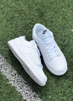 Кросівки nike dunk low white найк 36-46