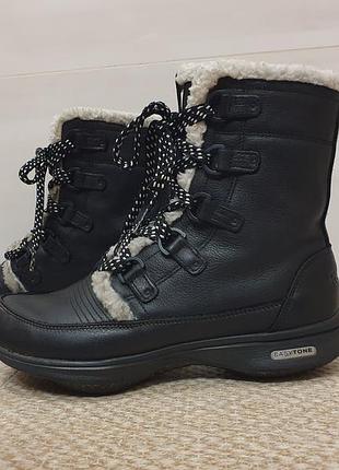 Шкіряні зимові "всюдиходи" reebok easytone, розмір eur 40,5