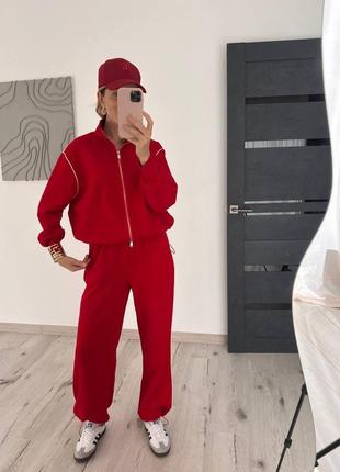 Костюм з затяжками 3 кольори