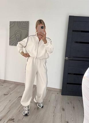 Костюм з затяжками 3 кольори