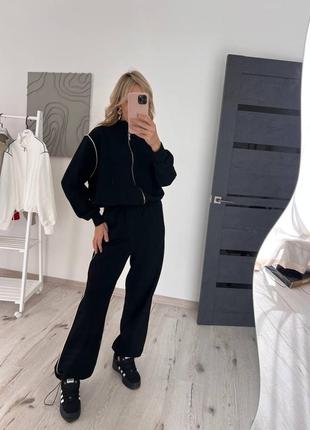 Костюм з затяжками 3 кольори