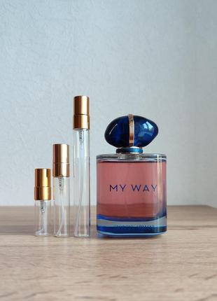 Розпив! оригінал! giorgio armani my way eau de utility intense.