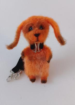 Собачка брелок на сумку