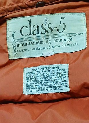 Плечі 55 см vintage class-5 mountaineering eguipage куртка парка пуховик size m 3