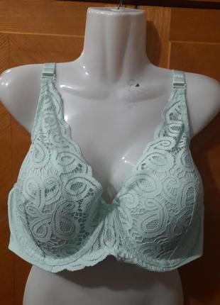 Кружевной бюстгалтер р.40 dd от matalan, поролон, косточки, нюансы