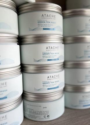 Atache - восстанавливающая и успокаивающая маска с экстрактом зеленого чая essentielle reaffirming mask green tea