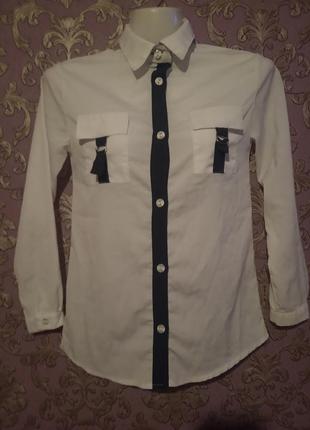 Рубашка на девушку 146 размера
