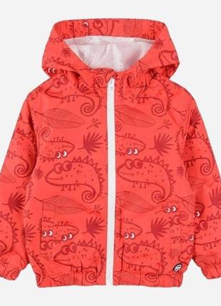 Вітровка для хлопчика демі куртка червона