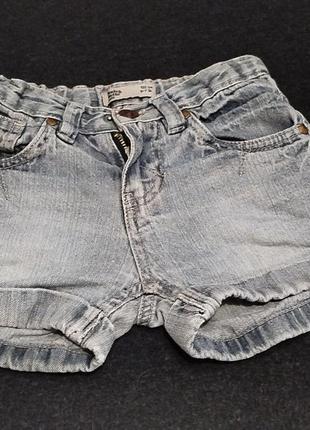 Джинсовые шортики 116-122р 4611т