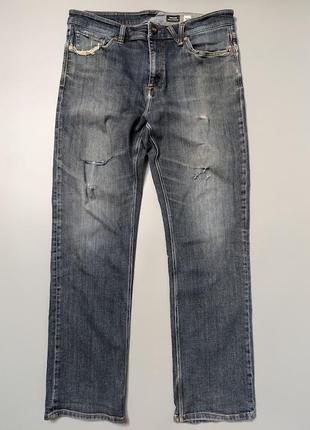 Чоловічі дизайнерські джинси volcom jeans модель kinkade , швейцарія розмір w34