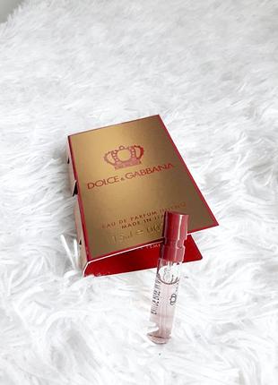 Dolce & gabbana q eau de parfum intense💥оригинал миниатюра пробник 1,5 мл mini spray в книжке