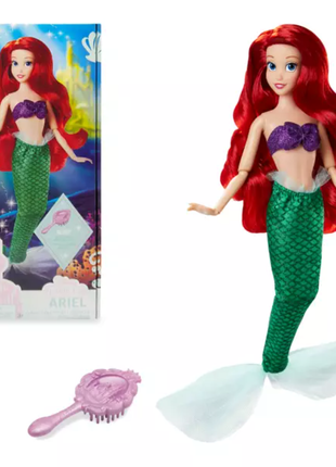 Кукла русалочка ариэль от disney. ariel classic doll