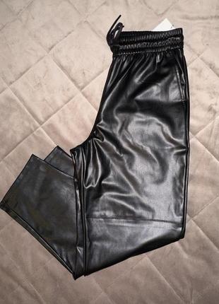Новые брюки кожаные zara3 фото