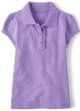В наявності котонове поло для дівчинки від американської фірми the children place