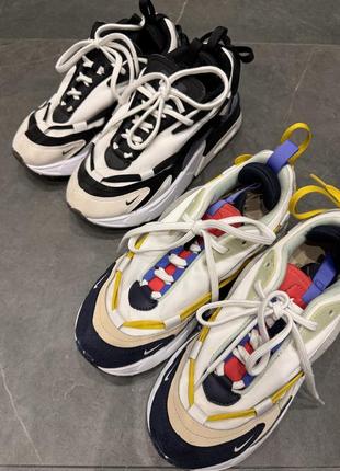 Кроссовки nike air max command white and teal blue hair