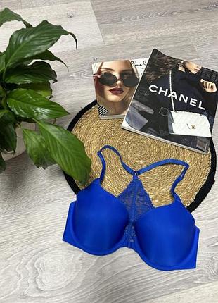 Бюстгальтер victoria’s secret ліфчик синій брендовий бюстгальтер