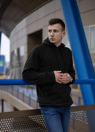 Худи утепленный cheap черный (арт. 532)