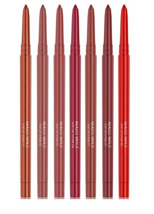 Олівець для губ malu wilz soft lip malu styler 52 — wildflower6 фото