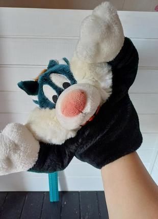 Театр на руку кіт сильвестр мультика бакс банні дісней looney tunes warner brothers