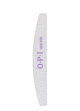 Пилочка для ногтей полировочная на мягкой основе opi № 100/100