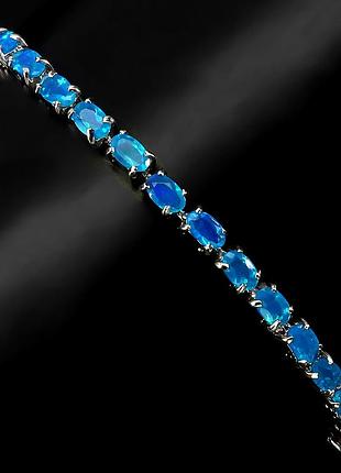 Браслет срібло 925 натуральний опал