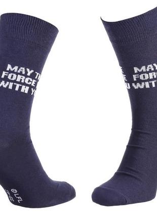 Шкарпетки star wars may the force be with you синій чол 43-46, арт.93154262-4