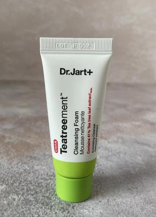 ❗️уцінка❗️dr. jart+ - ctrl-a teatreement cleansing foam - пінка для вмивання з екстрактом чайного дерева, 20 ml