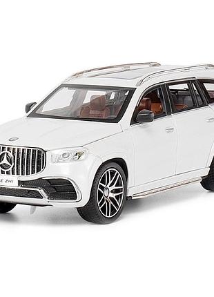 Машинка mercedes-benz gls 63 amg іграшка металева колекційна 1:24 autoexpert