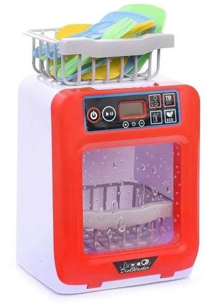 Игрушка посудомоечная машина с посудой и звуком