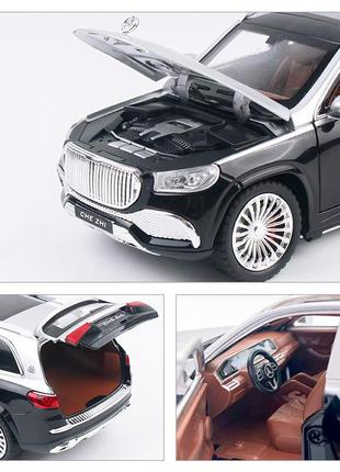 Колекційна металева машинка mercedes-benz maybach gls 6007 фото